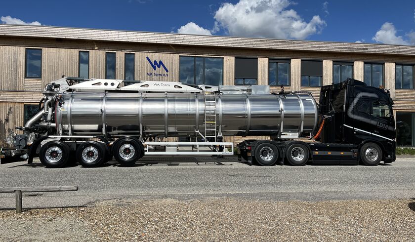 Levanger Drift y Montaje AS - semirremolque de 33.000 litros para purines